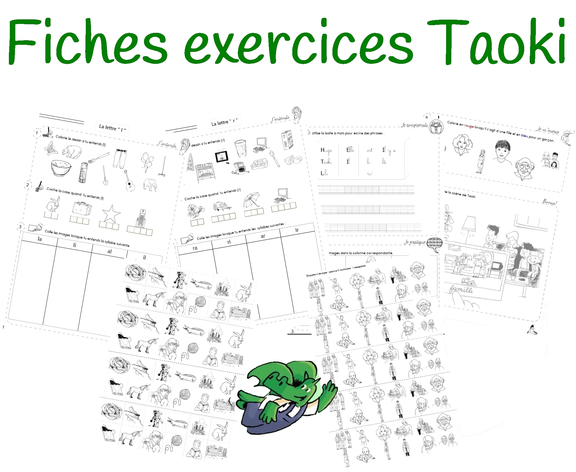 Fiches D Exercices Differenciees Taoki