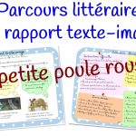 Le rapport texte – image : La Petite poule rousse