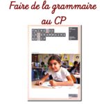 La grammaire au CP