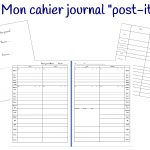 Mon cahier journal