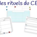 Mes rituels du CE1